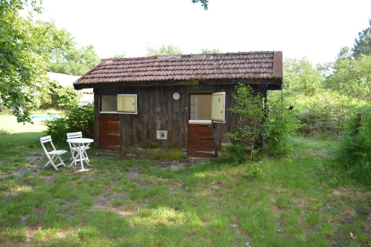 Cabane en forêt Onesse-et-Laharie Exterior foto
