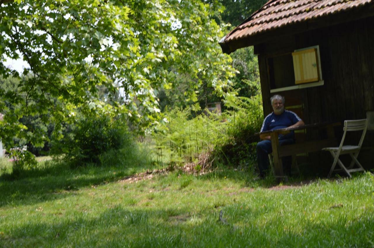 Cabane en forêt Onesse-et-Laharie Exterior foto